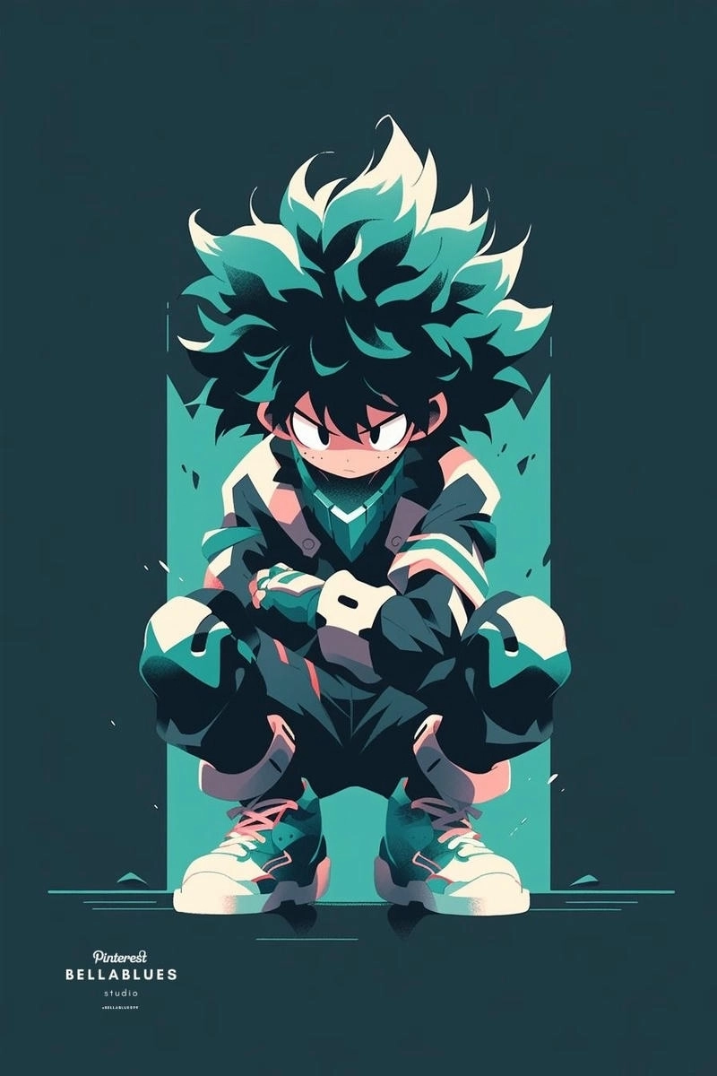tải ảnh Deku anime