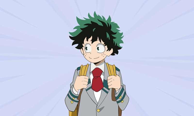 ảnh deku chibi