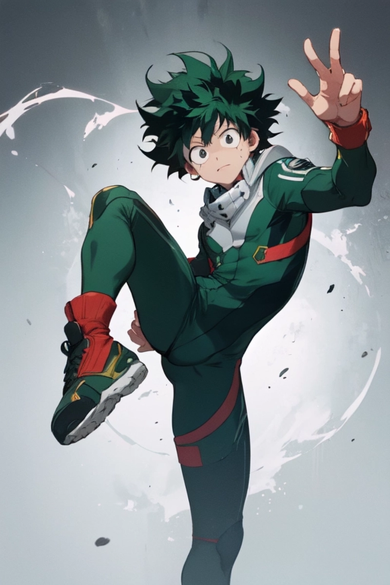 ảnh Izuku Midoriya ngầu