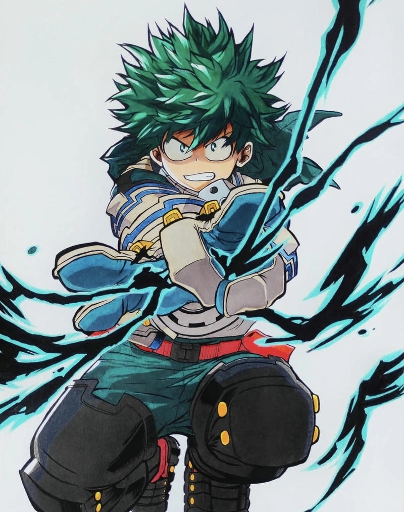ảnh dark deku ngầu