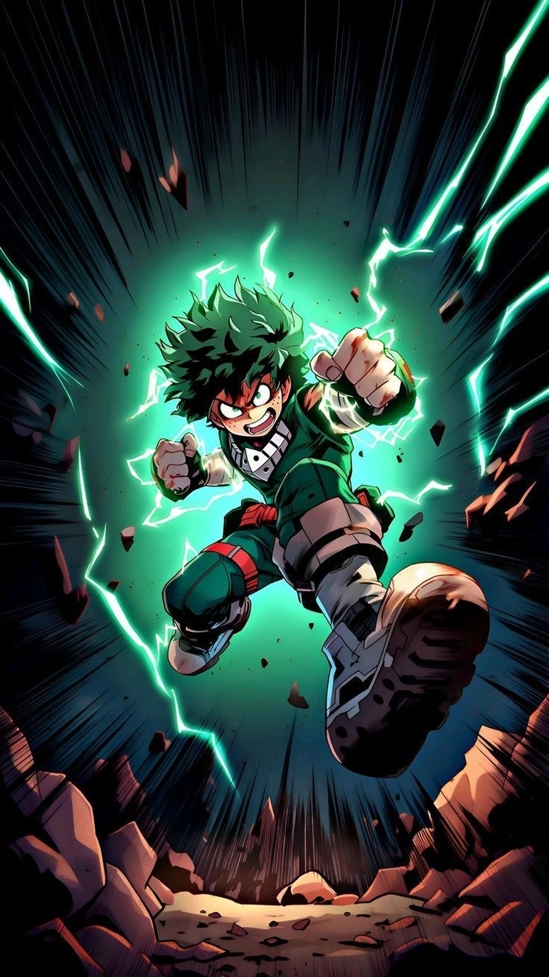 ảnh Deku anime 3d