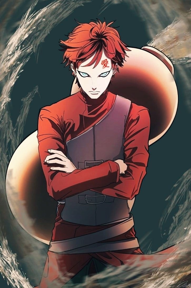 ảnh Gaara chiến đấu