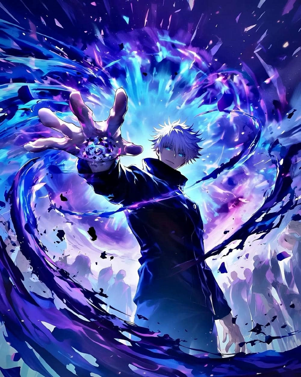 ảnh gojo satoru ngầu chất