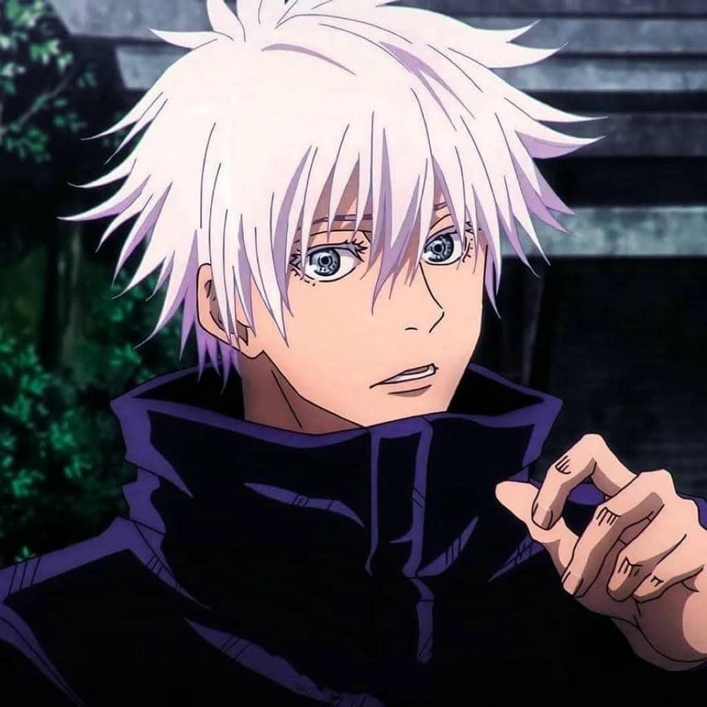 ảnh anime gojo satoru lạnh lùng