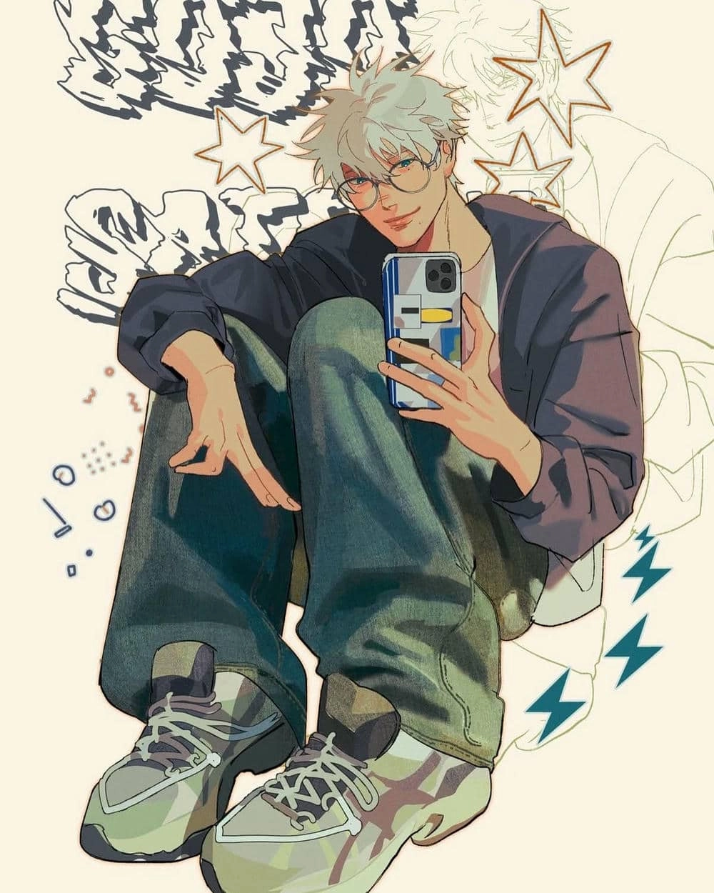 ảnh anime gojo satoru