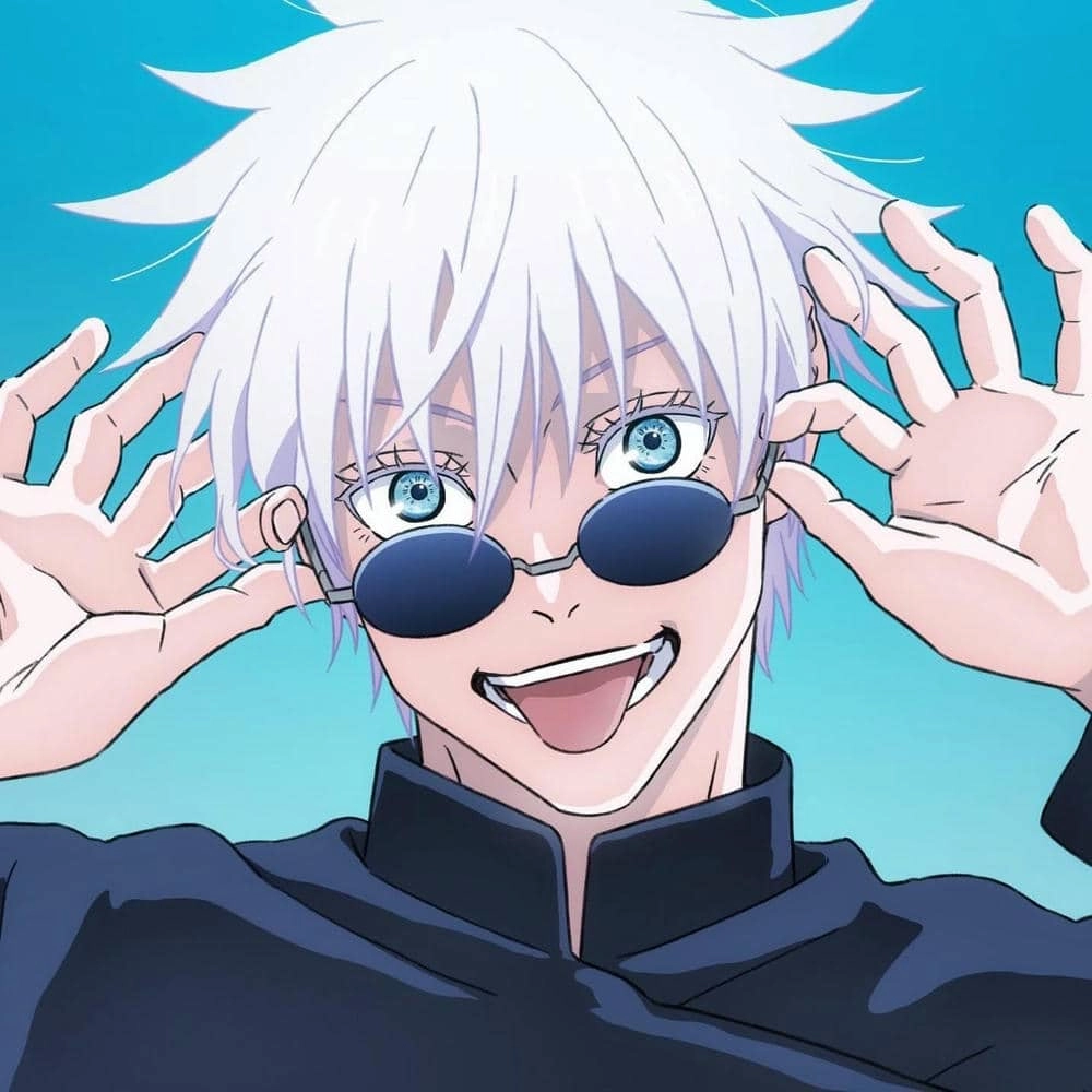 ảnh anime gojo satoru hài