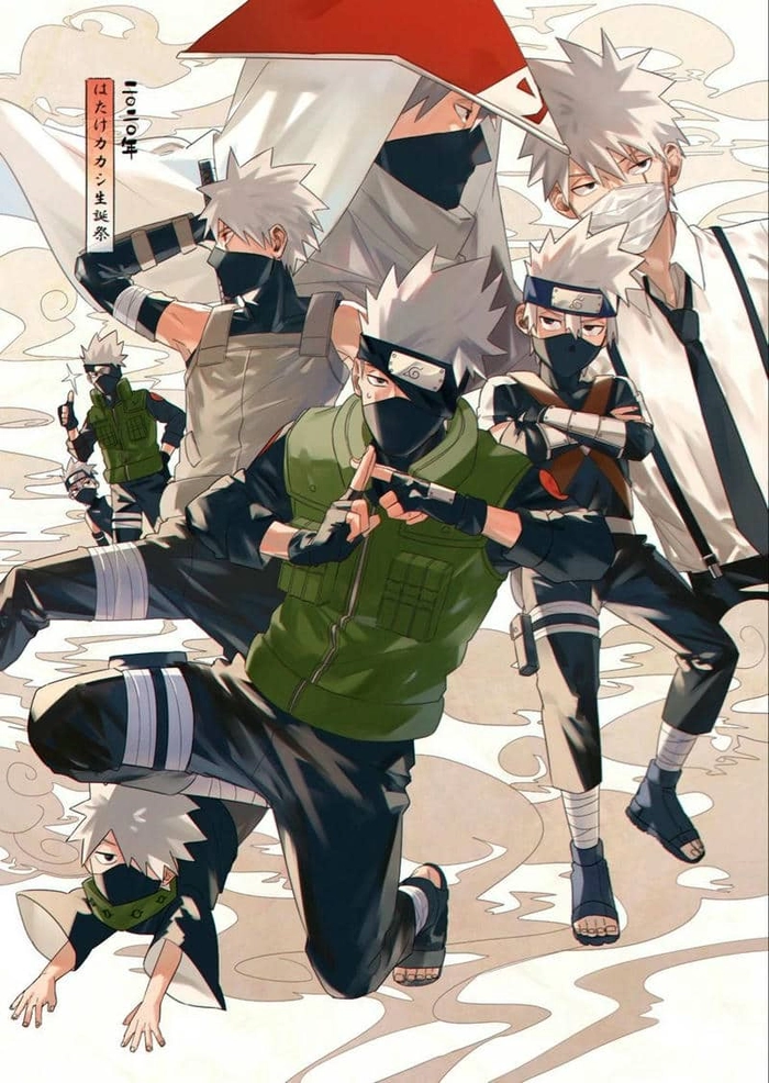 hình ảnh kakashi 3d