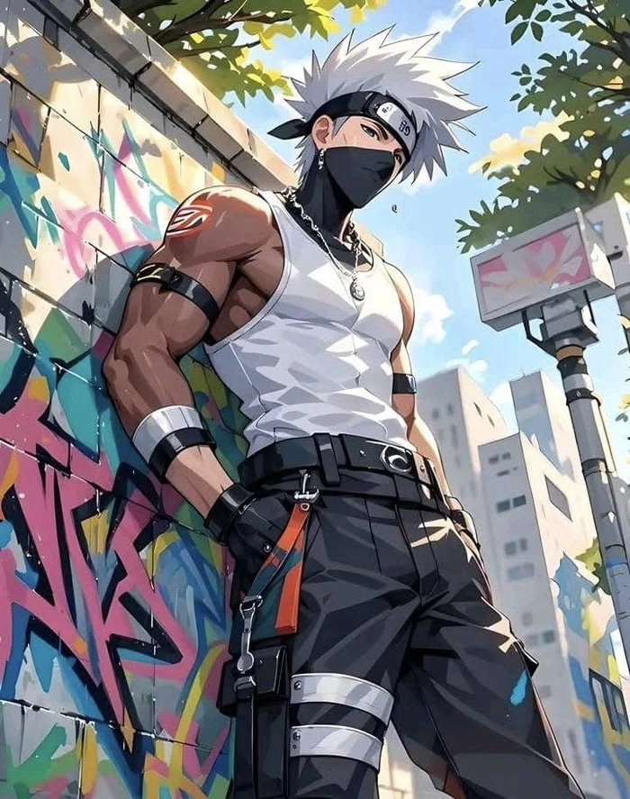 ảnh anime kakashi chất