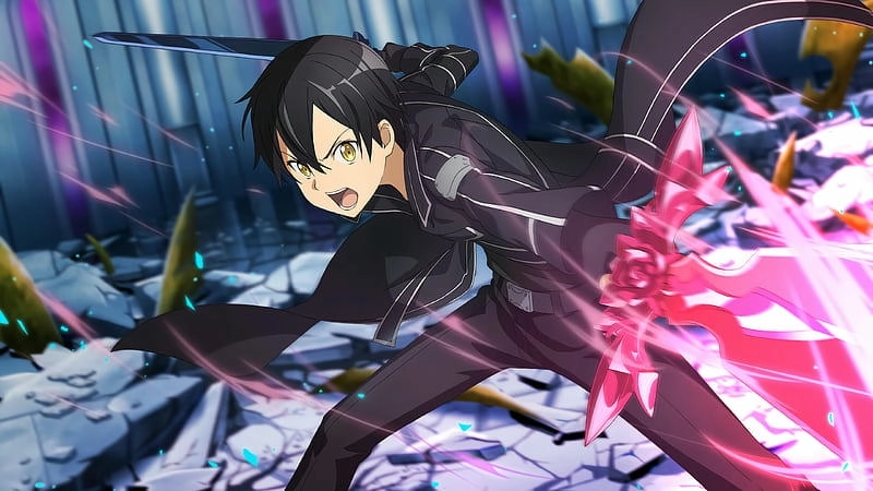 ảnh Kirito chiến đấu