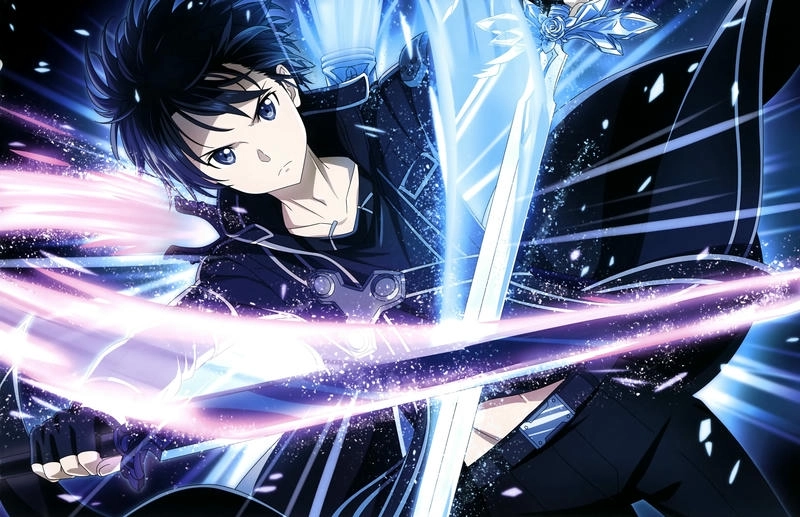ảnh Kirito song kiếm