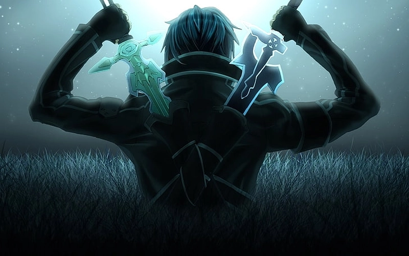 ảnh Kirito cân cả thế giới