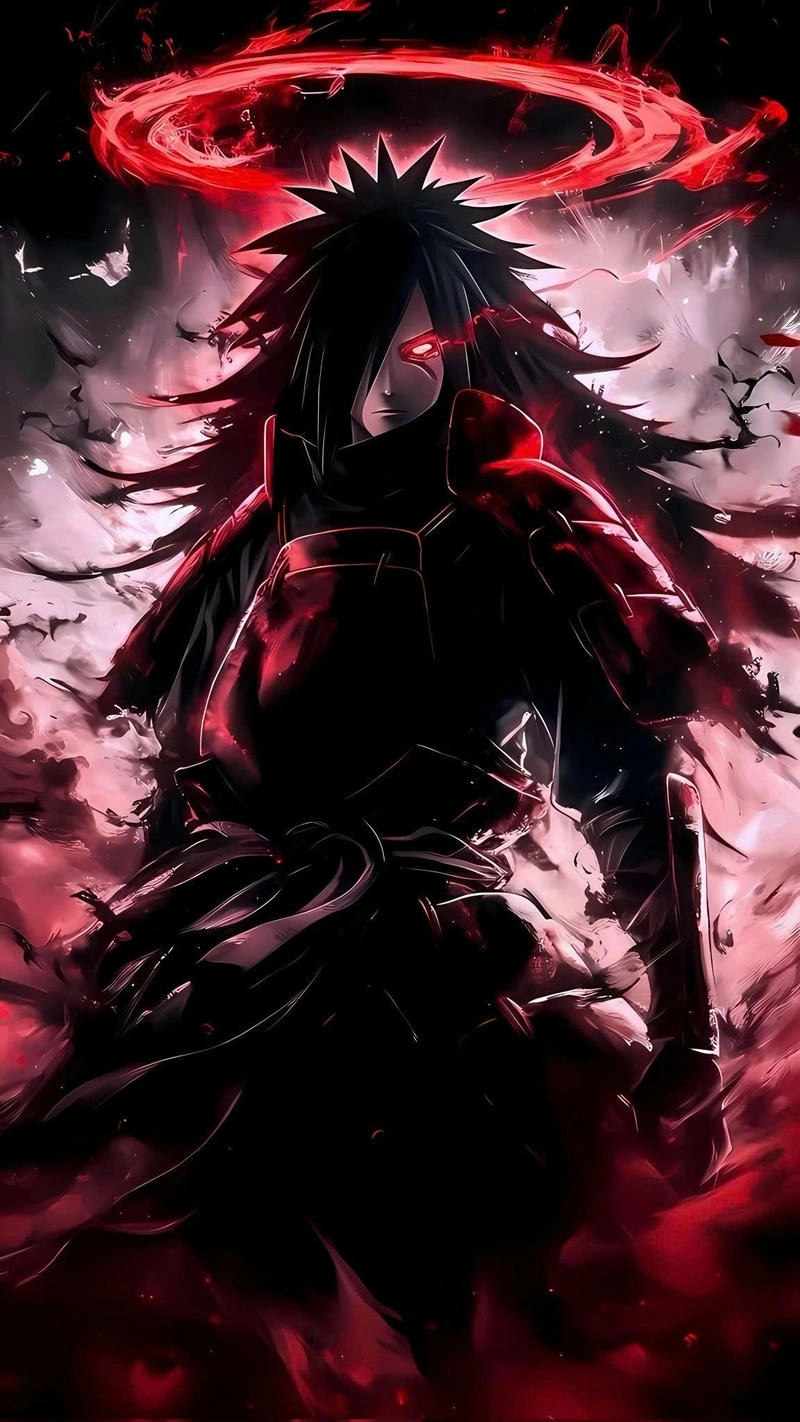 ảnh Madara ngầu mắt đỏ