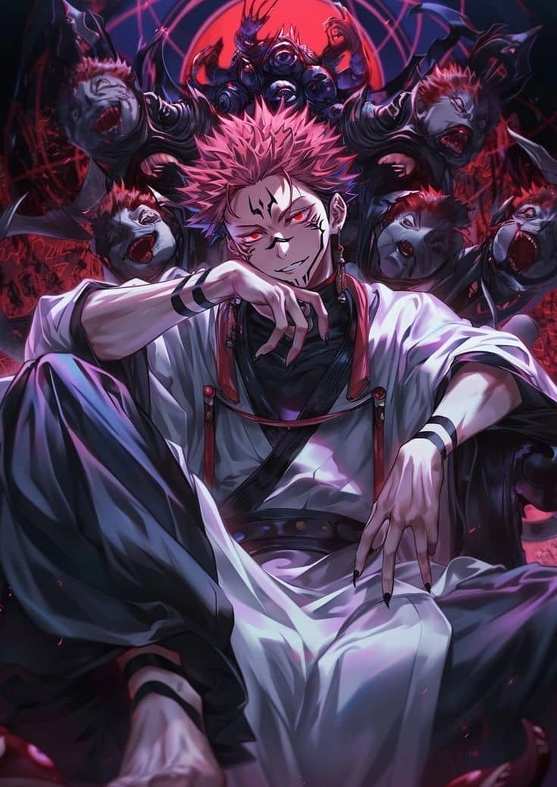 Tuyển tập 150+ ảnh Sukuna ngầu, anime Ryomen Sukuna cute 4K