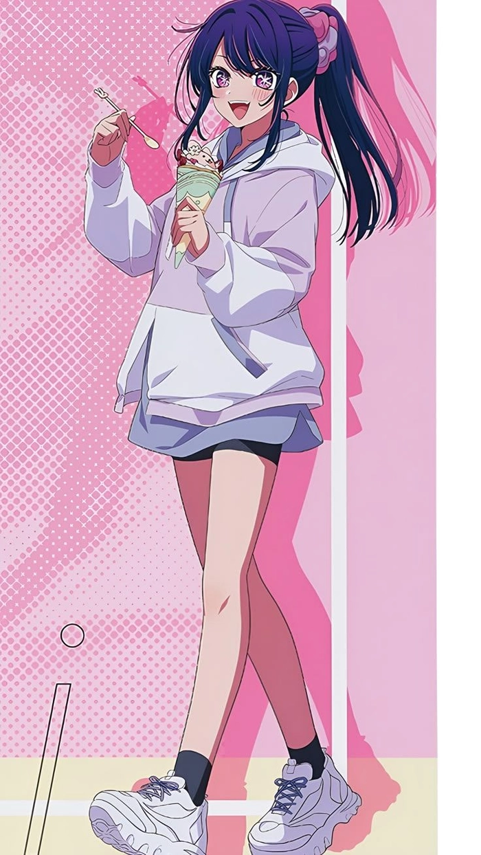 ai hoshino anime cute 3