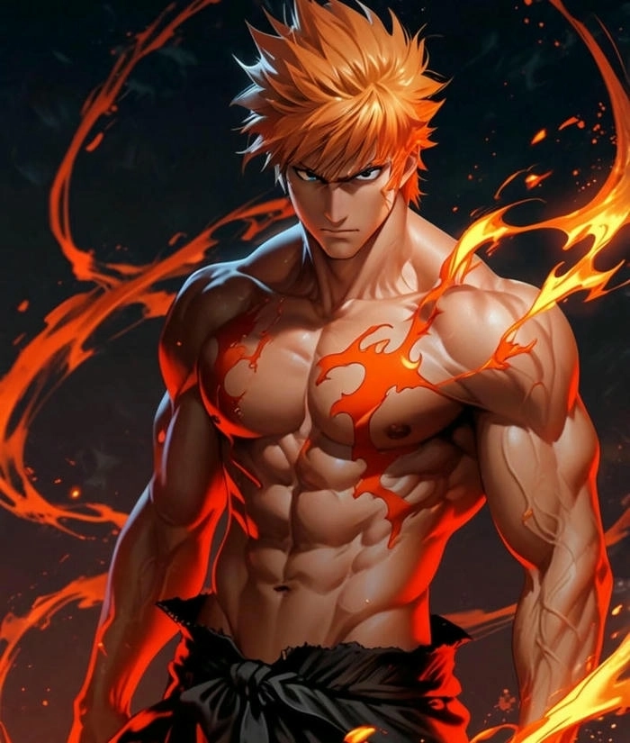 ảnh ichigo kurosaki 6 múi