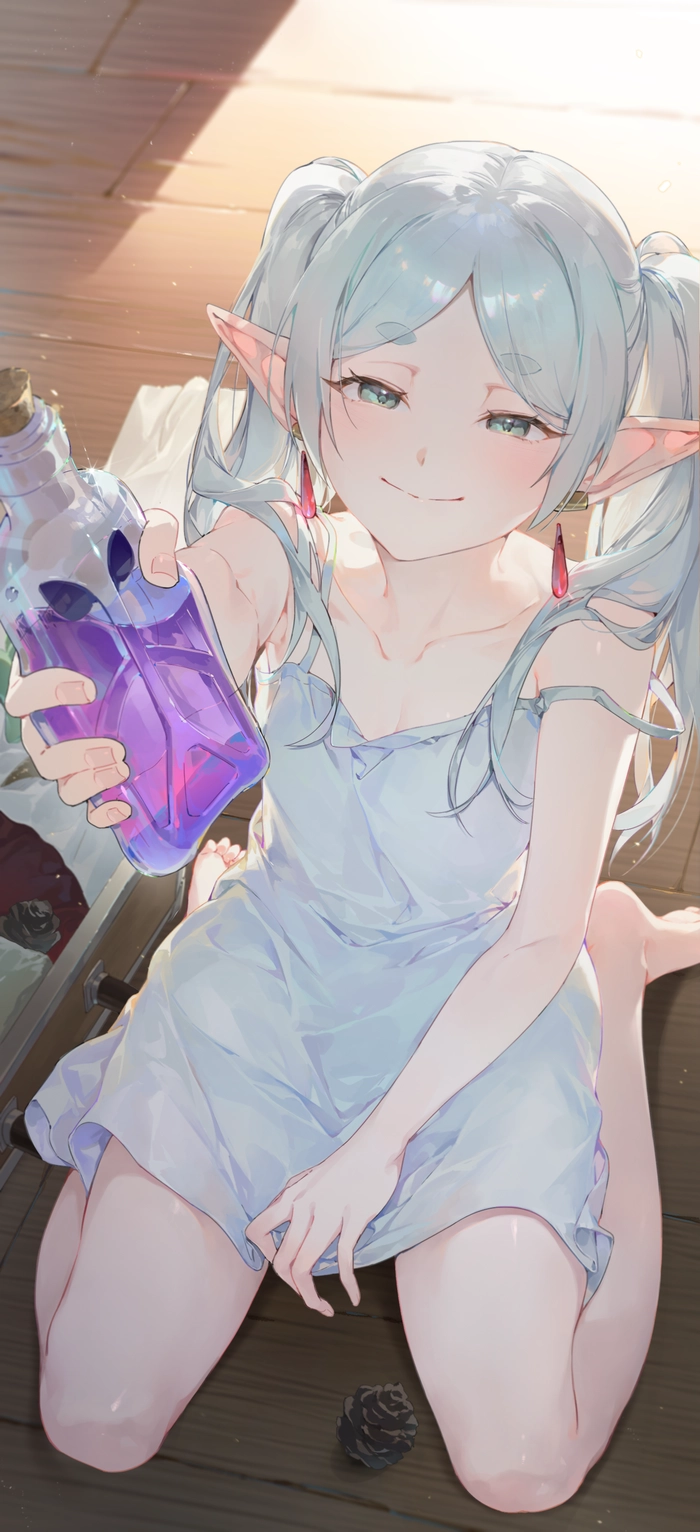 ảnh anime frieren 4k