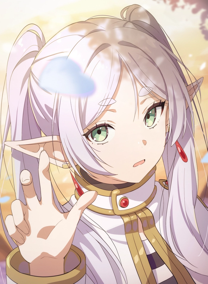 ảnh frieren chibi cute