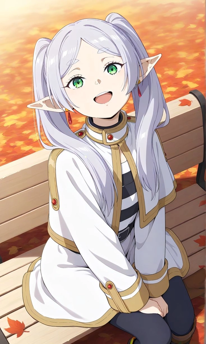 ảnh anime frieren cute