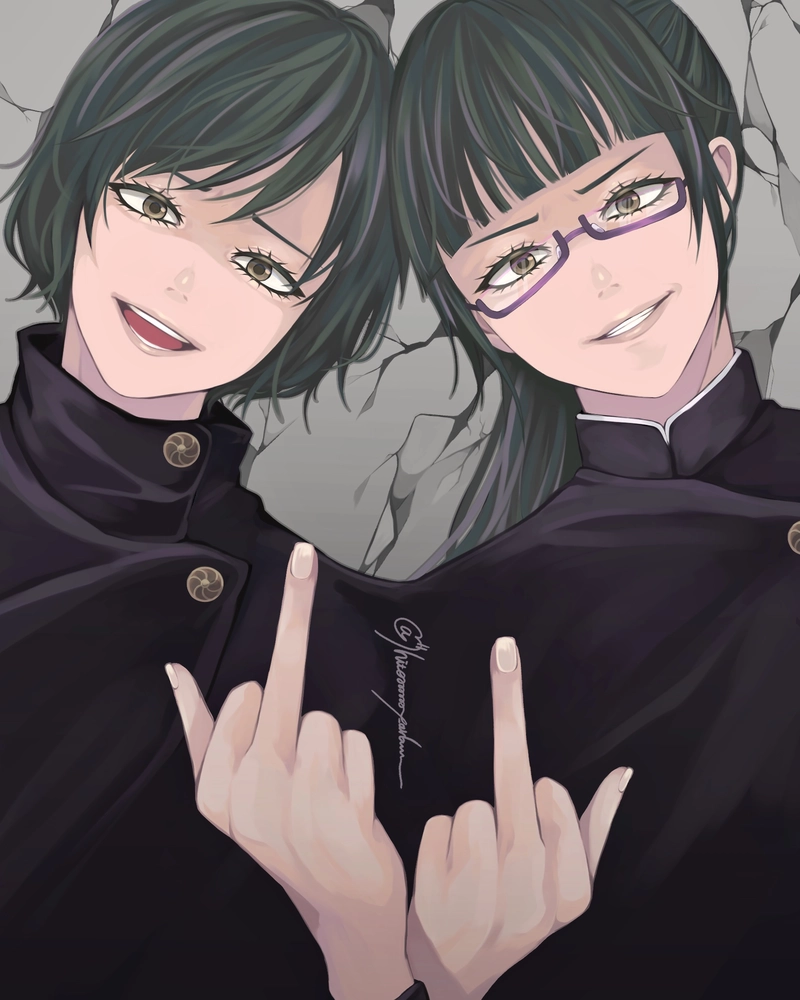 ảnh đôi maki anime