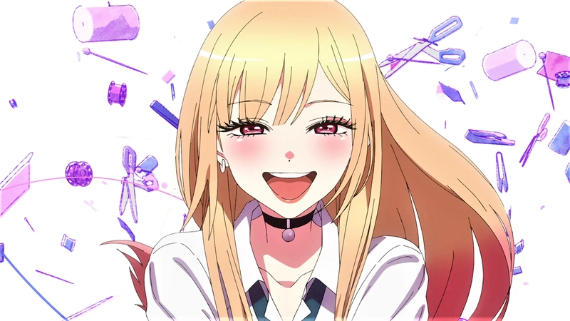 ảnh anime marin kitagawa cười