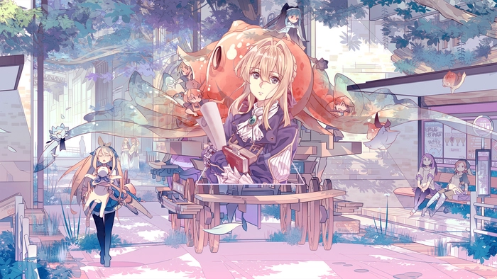 ảnh violet evergarden 4k 2