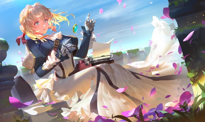 ảnh violet evergarden 4k 3