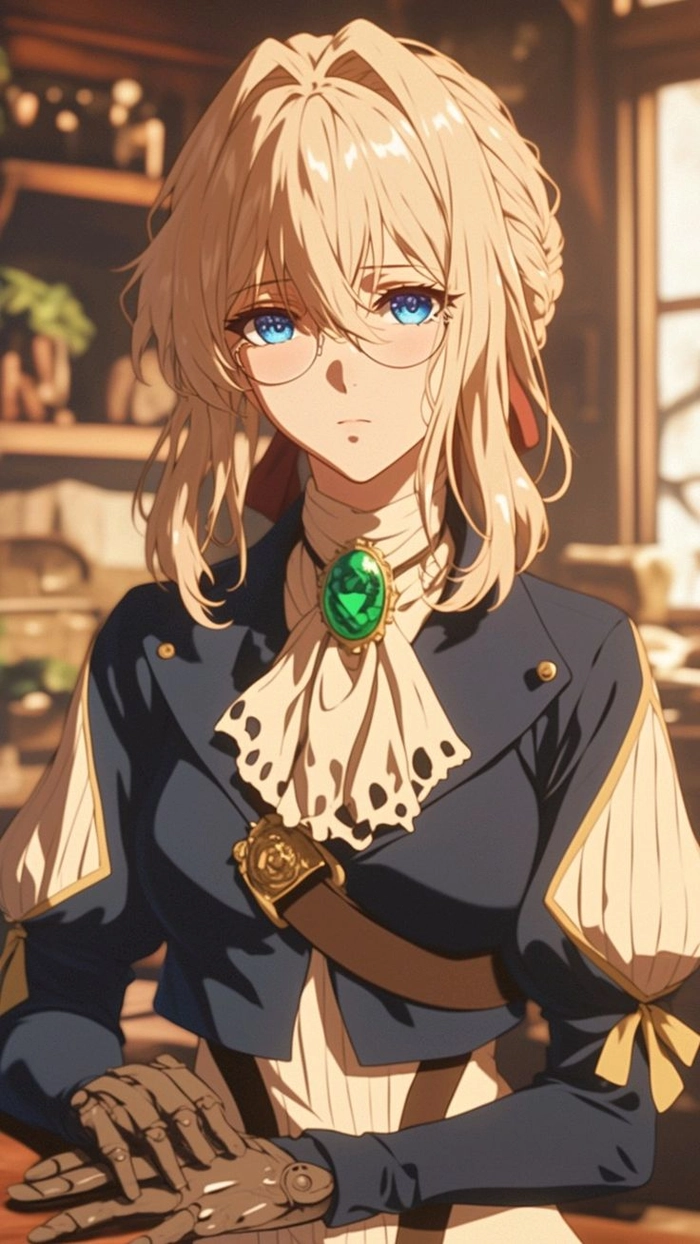 ảnh violet anime dễ thương