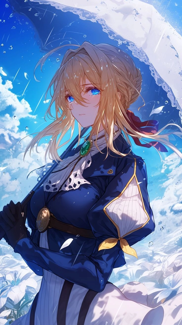 ảnh violet anime sắc nét