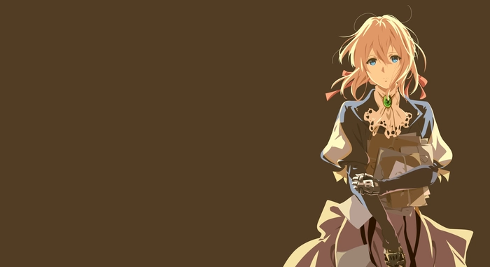 ảnh violet evergarden 4k nền tối