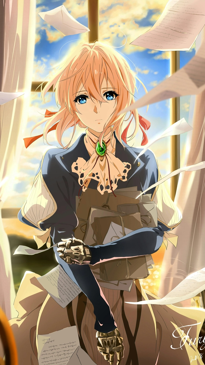 ảnh violet anime