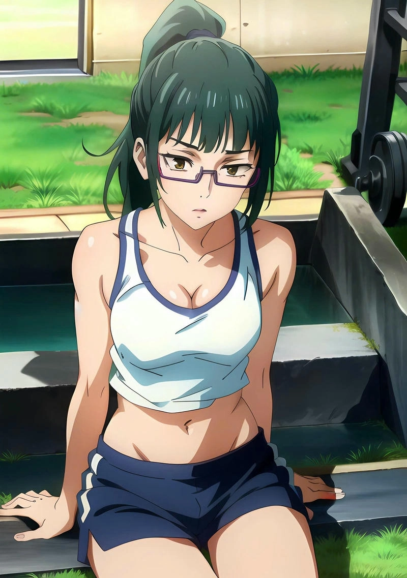 ảnh maki zenin quyến rũ