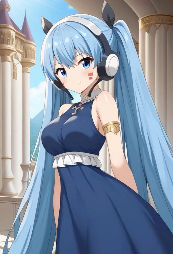 Hình vẽ Hermit Mio anime cute
