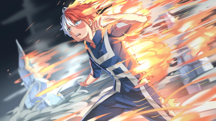 Hình Todoroki đẹp và chất