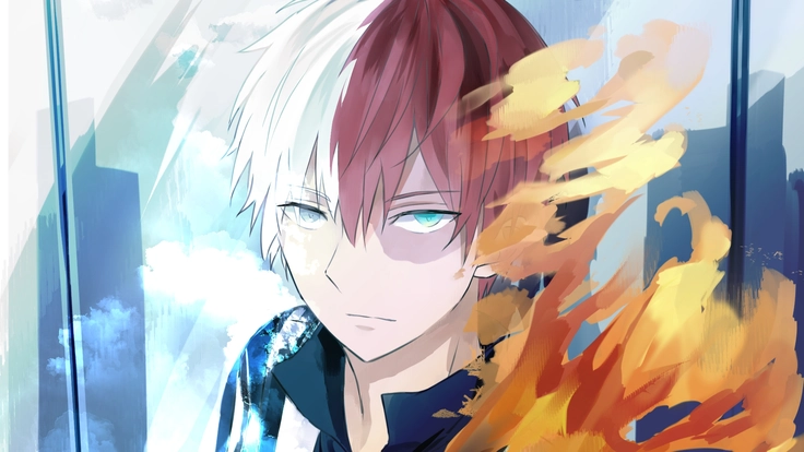 Hình ảnh Todoroki cool ngầu