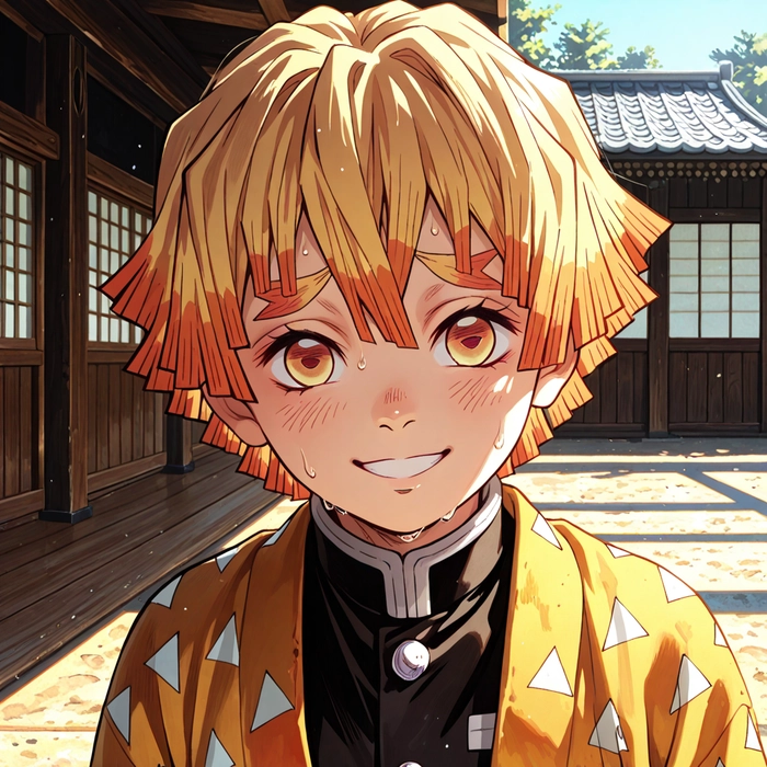 Zenitsu Agatsuma dễ thương