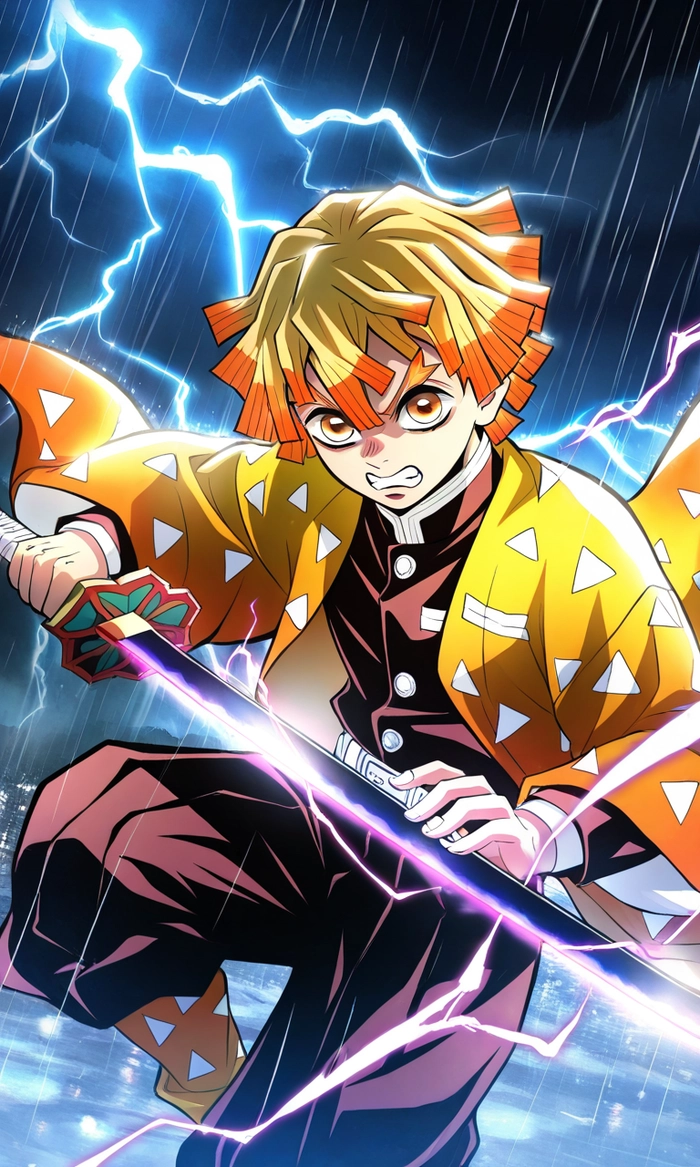 Zenitsu Agatsuma manga