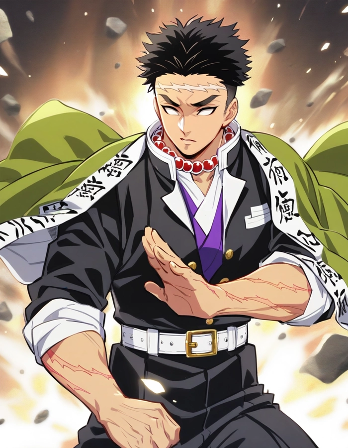 159+ ảnh Gyomei ngầu đẹp và ấn tượng trong Kimetsu no Yaiba