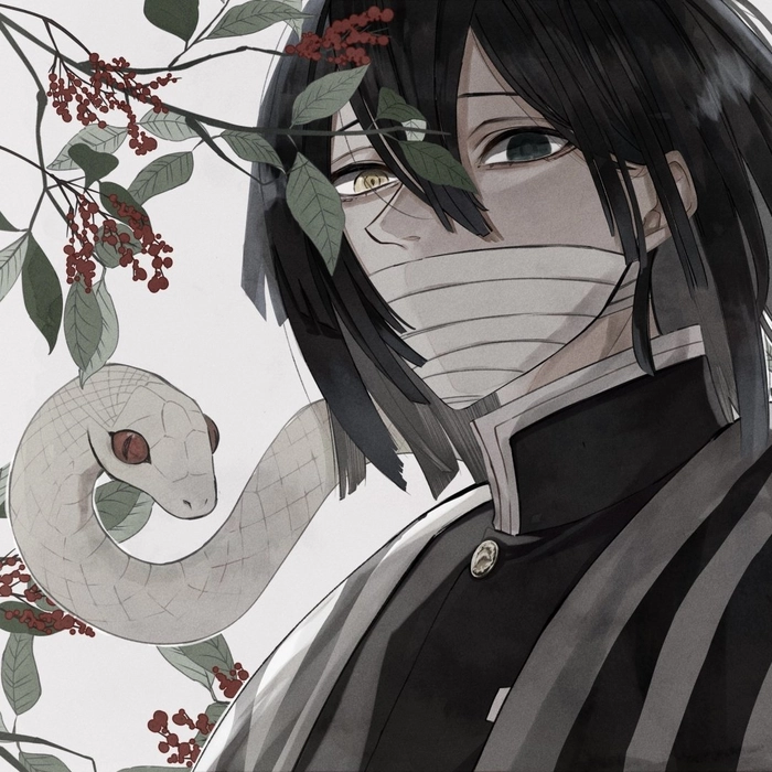 ảnh Iguro Obanai ngầu