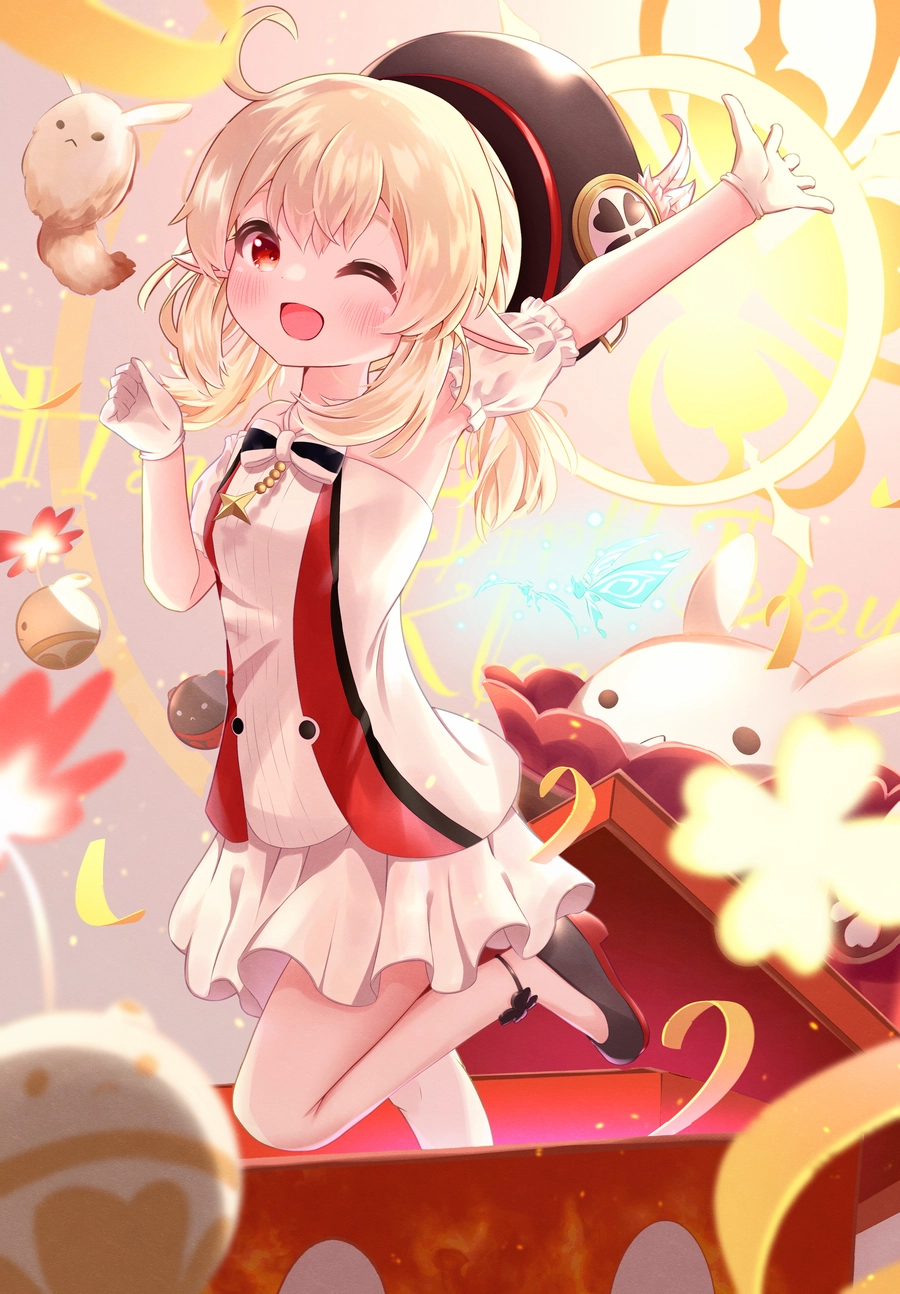 ảnh Klee anime dễ thương