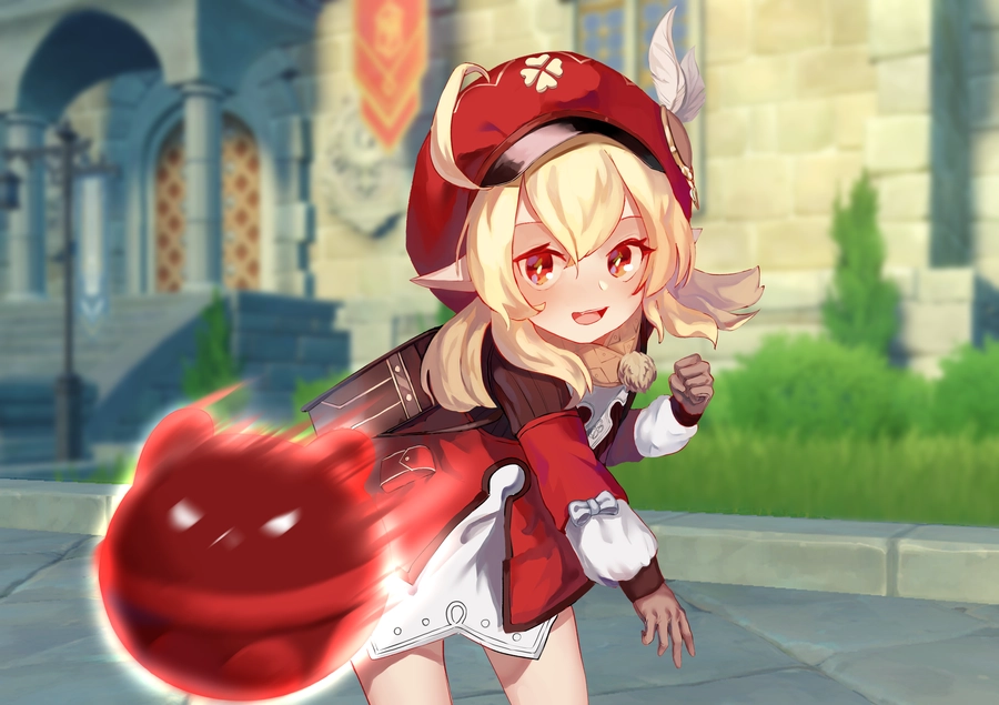 ảnh Klee anime hài hước