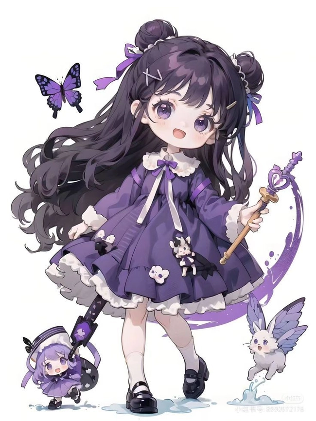 ảnh Kuromi anime 2D