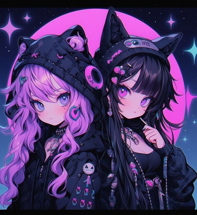 ảnh Kuromi anime ngầu