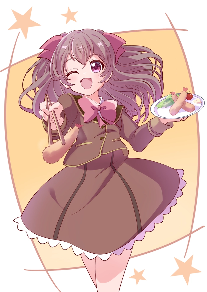 ảnh Nagomi Yui anime cute phô mai que