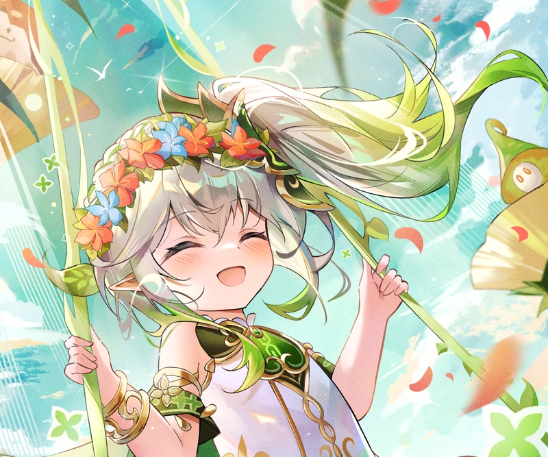 ảnh nahida làm avatar