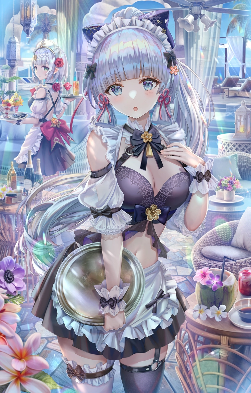 ảnh anime Noelle Genshin
