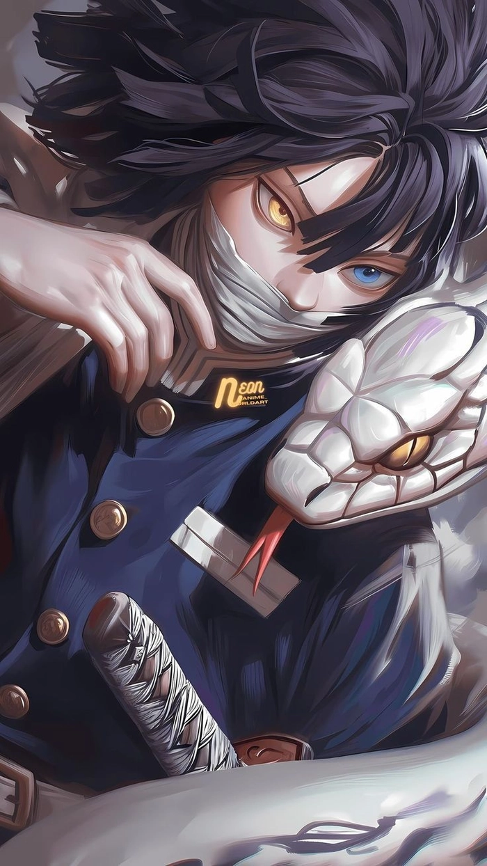 ảnh Obanai Iguro đẹp ấn tượng