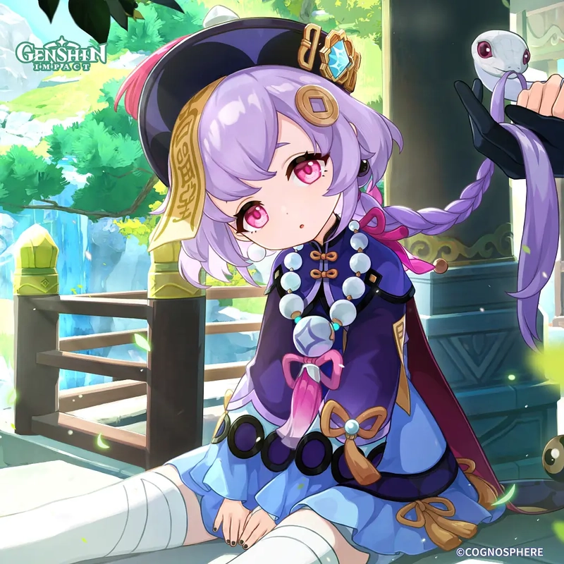 ảnh Qiqi anime hài hước
