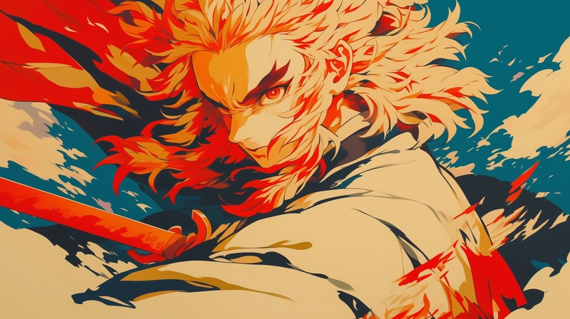 ảnh Rengoku đẹp trai