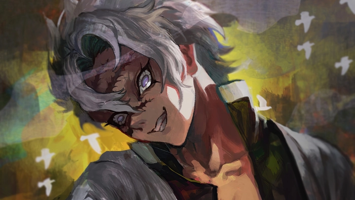 ảnh Sanemi Shinazugawa ngầu