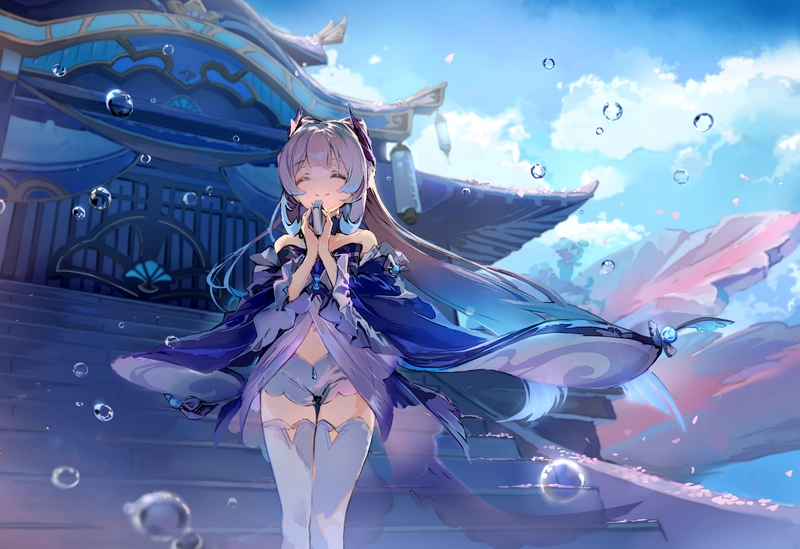 ảnh sangonomiya kokomi 4k
